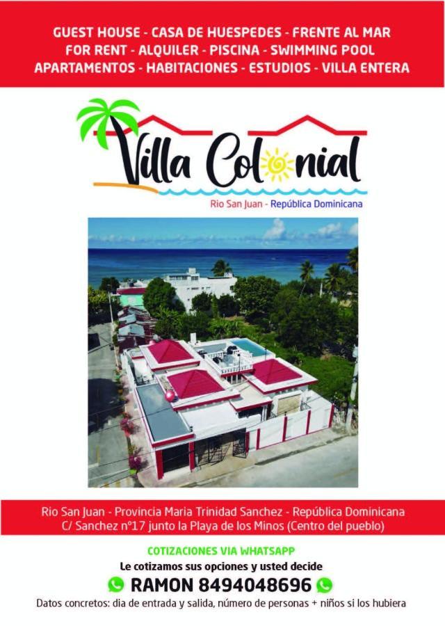Vilaa Colonial Suite N 7, Basic Exterior Rio San Juan Bagian luar foto